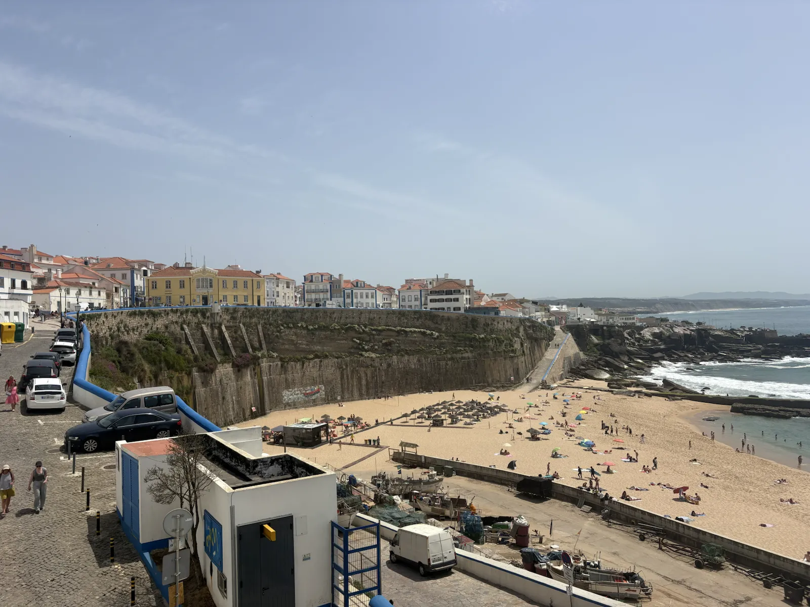 Ericeira coastline and beach